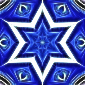 Blue Star of David 1